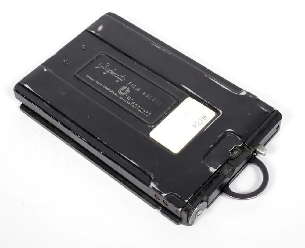 Graflex Grafmatic 1168 Slotted 4X5 Film Holder for SLR cameras #4410 |  CatLABS